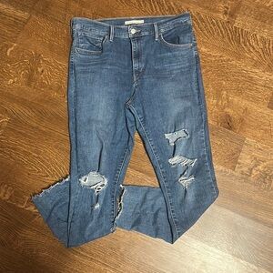 LEVI high rise super skinny jeans